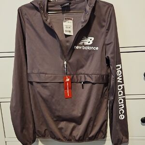 New Balance Charcoal Pullover Jacket